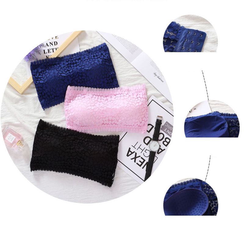 Áo Lót Nữ Không Dây Phối Ren