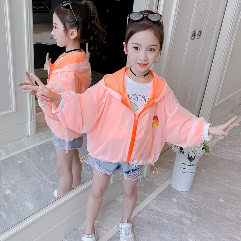 Áo Khoác Chống Nắng Thoáng Khí Phong Cách Phương Tây Dễ Thương Cho Bé Gái