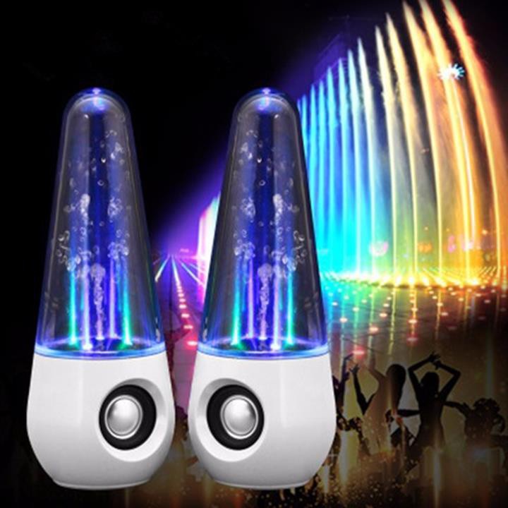 (Chính Hãng) Loa Máy Vi Tính Loa Nghe Nhạc Phun Nước 3D Theo Điệu Nhạc Loa Nghe Nhạc Mini Để Bàn Có Dây Loa Nhạc Nước
