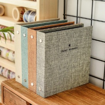 Album đựng ảnh 6x9, 9x13 bìa vải dạ sang chảnh