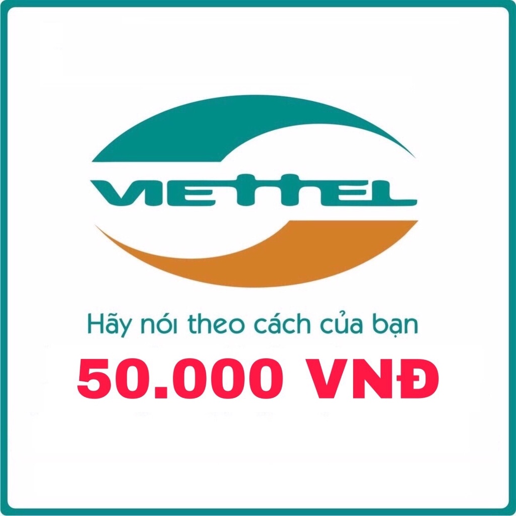 Thẻ viettel 50.000
