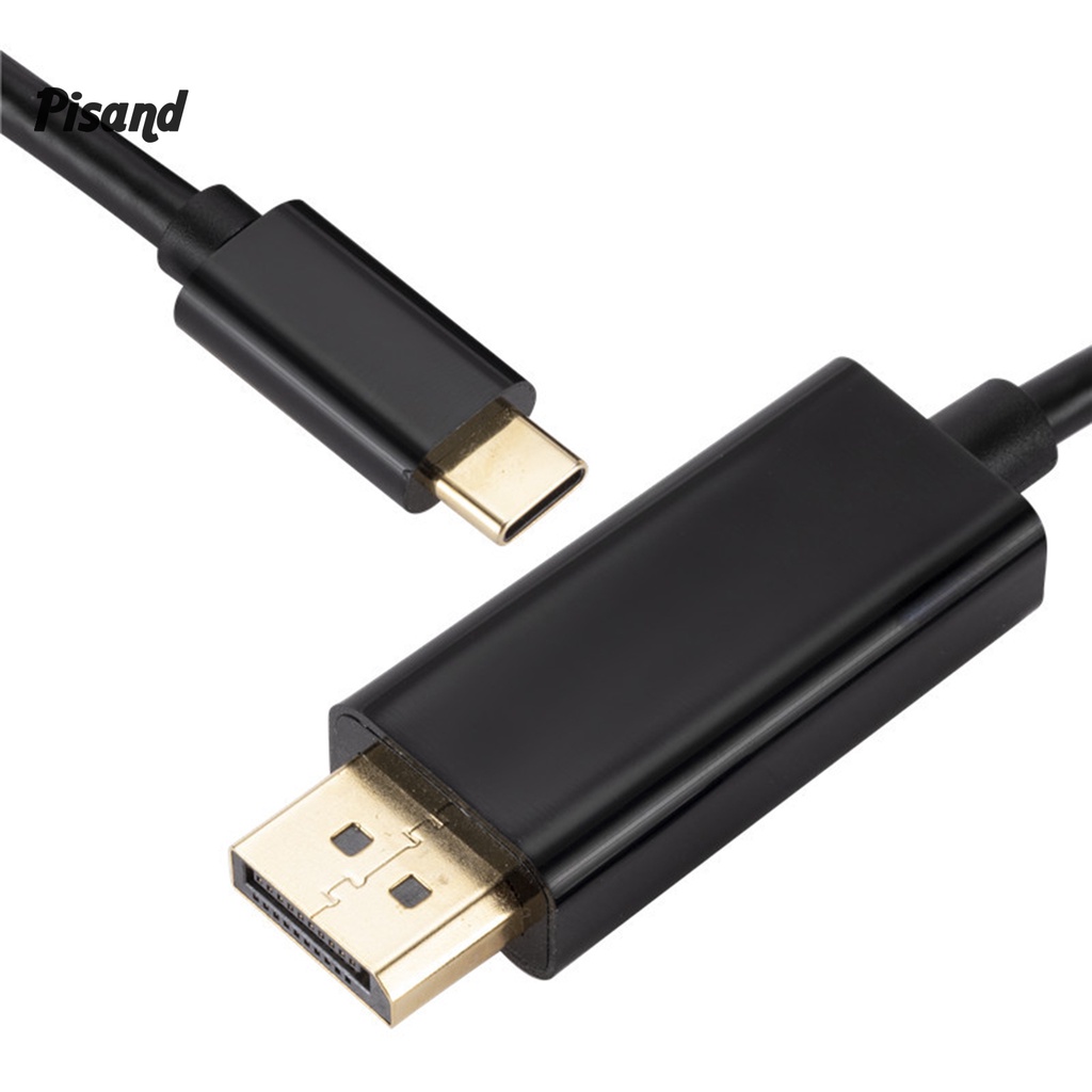 Pu Dây Cáp Chuyển Đổi Usb 3.1 Type-C Sang Dp Hd-Compatible 1.8m Cho Máy Tính | BigBuy360 - bigbuy360.vn