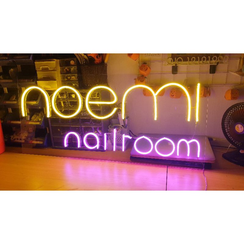 MẪU 7 Bộ Đèn Led Neon Sign thiết kế theo yêu cầu : NOEMI