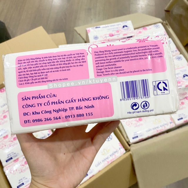 [Mã 157FMCGSALE giảm 8% đơn 500K] KHĂN GIẤY RÚT 300 TỜ x 3 LỚP - GIẤY HÀNG KHÔNG