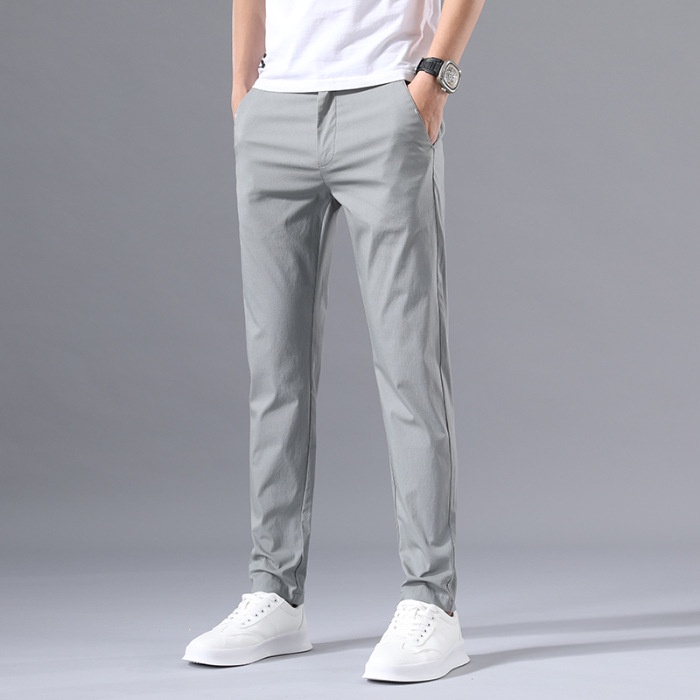 Quần đũi dài, quần cạp chun thời trang nam Menswear  dáng âu thoáng khí.