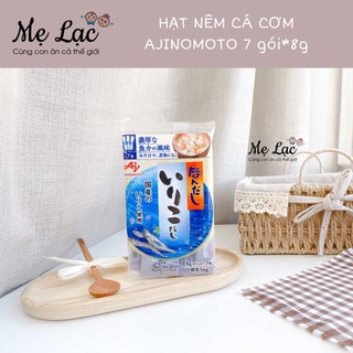 Hạt nêm cá cơm Ajinomoto dùng chế biến món ăn cho bé, gói 56gr