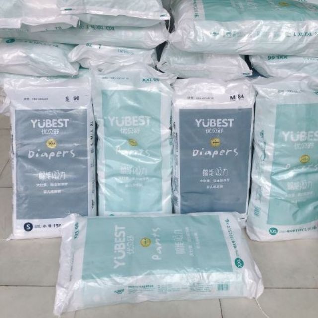Bỉm/Tã YUBEST Gold Nội Địa quần/dán S90,M84,L78