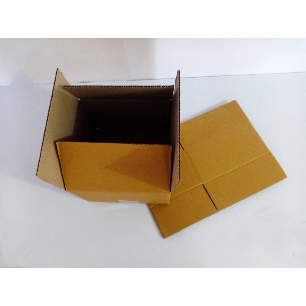 20x20x10 Combo 10 hộp Carton Đóng Gói Hàng - Thùng Giấy COD