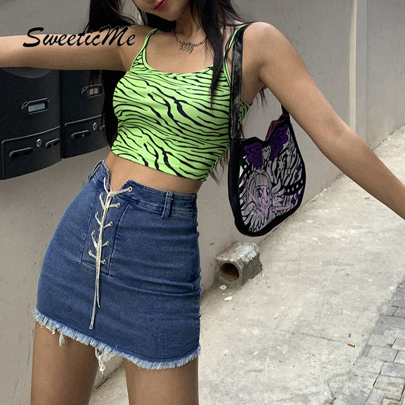 Áo Hai Dây In Họa Tiết Ngọt Ngào Cho Nữ 2021 | BigBuy360 - bigbuy360.vn