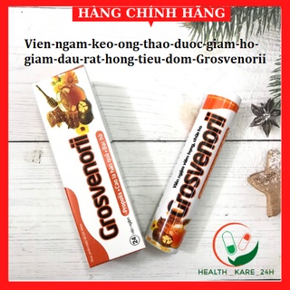 Viên ngậm họng keo ong thảo dược giảm ho giảm đau rát họng tiêu đờm hết khan tiếng hết khô họng làm sạch họng miệng 24v