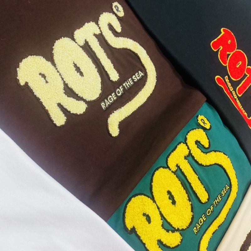 ÁO THUN  UNISEX RAGE OF THE SEA THÊU XÙ ROTS