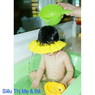 Sỉ - Mũ chắn nước gội đầu cho bé