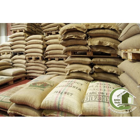 Bao bố cũ thô đã qua sử dụng - bao bố phế - bao bố trải công trình, bọc chậu cây 75cm x 105cm