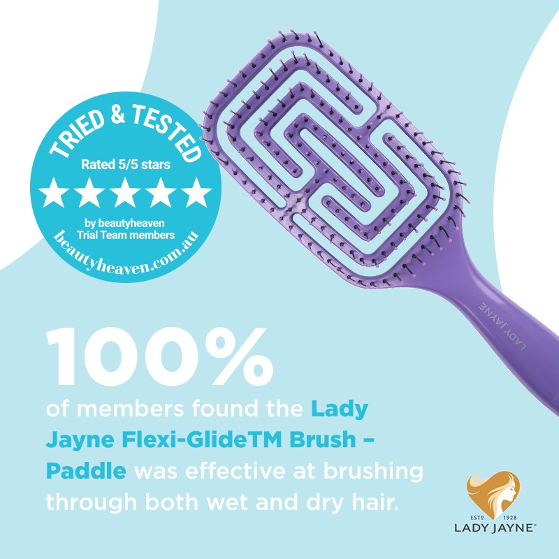 Lược chải tóc gỡ rối và mát xa LADY JAYNE - Hàng Úc xách tay