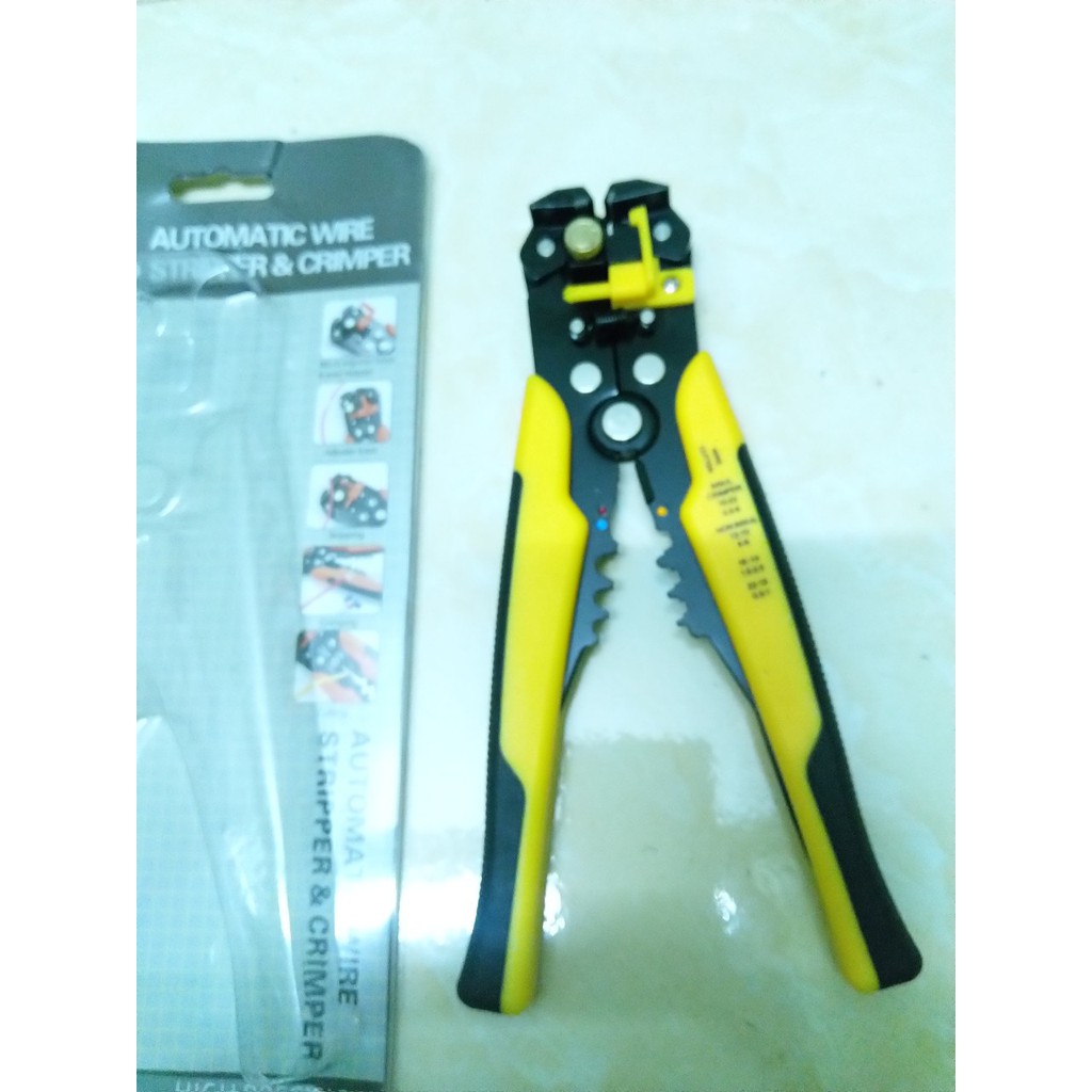 Kìm tuốt dây điện bấm cos đa năng hàng chính hãng giá tốt nhất