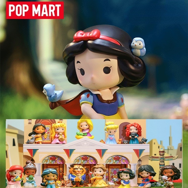 ★Hgtoys★  Búp Bê POPMART Disney Fairy Tale Series Công Chúa Mù Trang Trí Hộp Quà Tặng Thời Thượng