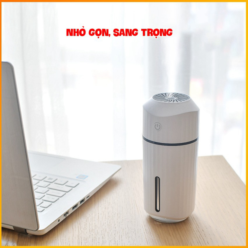 Máy phun sương tạo độ ẩm ô tô, máy khuếch tán tinh dầu 320ML- Tặng tinh dầu, BH 3 tháng TEKO Store