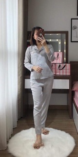 Pijama lụa satin cao cấp