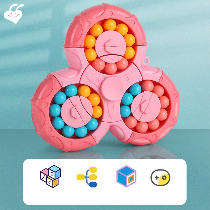 Con Quay Đồ Chơi Fidget Spinner HìNh HạT ĐậU Ma ThuậT GiúP GiảM Stress