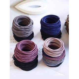 Sét 100 dây chun buộc tóc