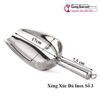 Xẻng Xúc Đá Innox Nhiều Kích thước