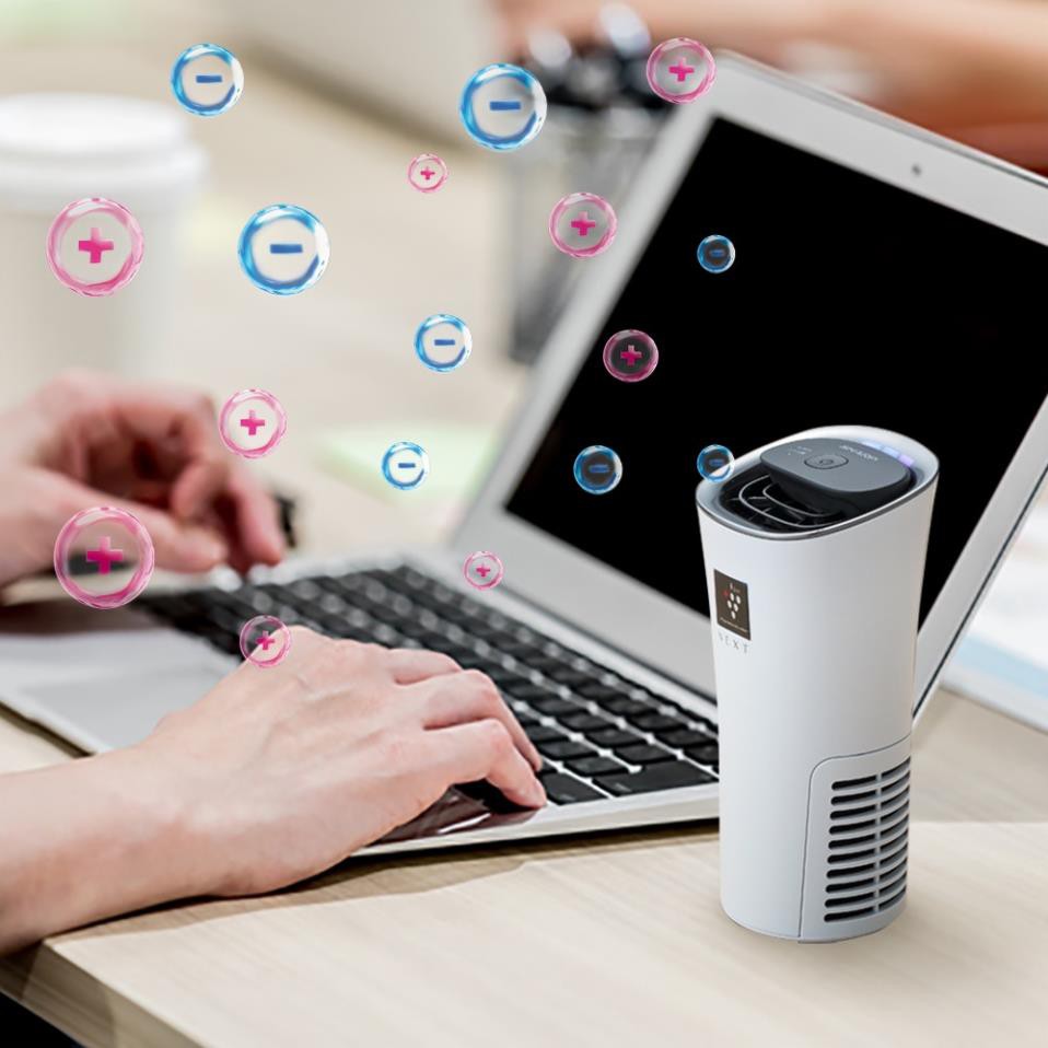 Máy lọc không khí xe hơi ô tô Sharp IG-NX2E Khử mùi mật độ Plasmacluster ion cao 90.000 ion/1cm3 - Hàng chính hãng