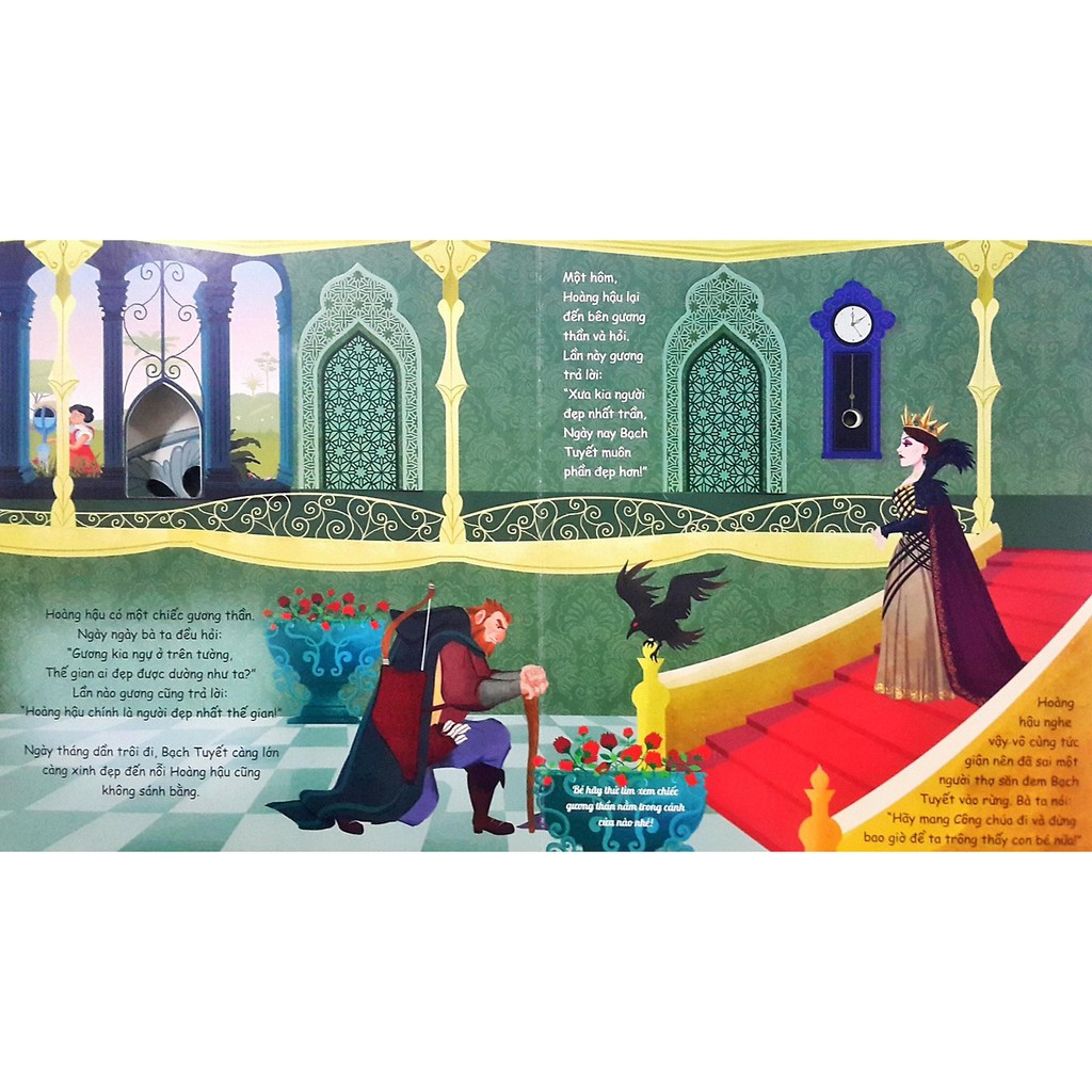 Sách - Lật Mở Xuyên Thấu - Nàng Bạch Tuyết (Dành Cho Bé 2-8 tuổi) - 8216587033863