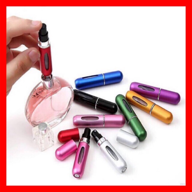 LỌ CHIẾT/ CHAI CHIẾT/ ỐNG CHIẾT NƯỚC HOA TỰ ĐỘNG DẠNG XỊT (5ML)