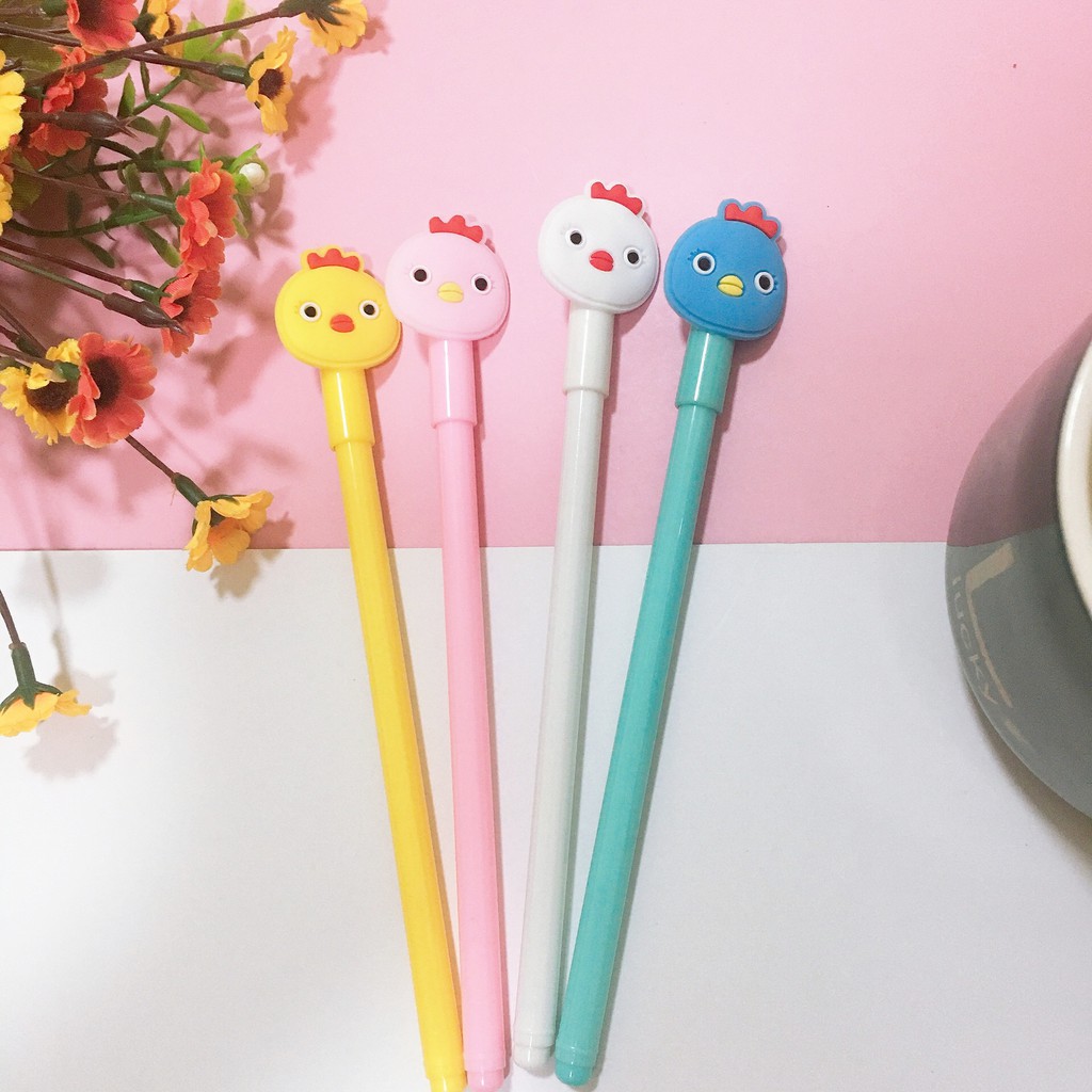 Bút xinh Kawaii gà con dễ thương sỉ bút giá tốt M0411