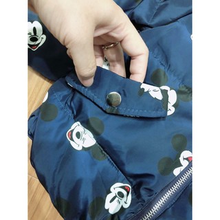 Áo khoác phao Mickey
