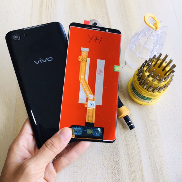 Combo Bộ Vỏ Sườn + Màn Hình Vivo Y71 Zin Hàng Cao Cấp (Tặng bộ vít)