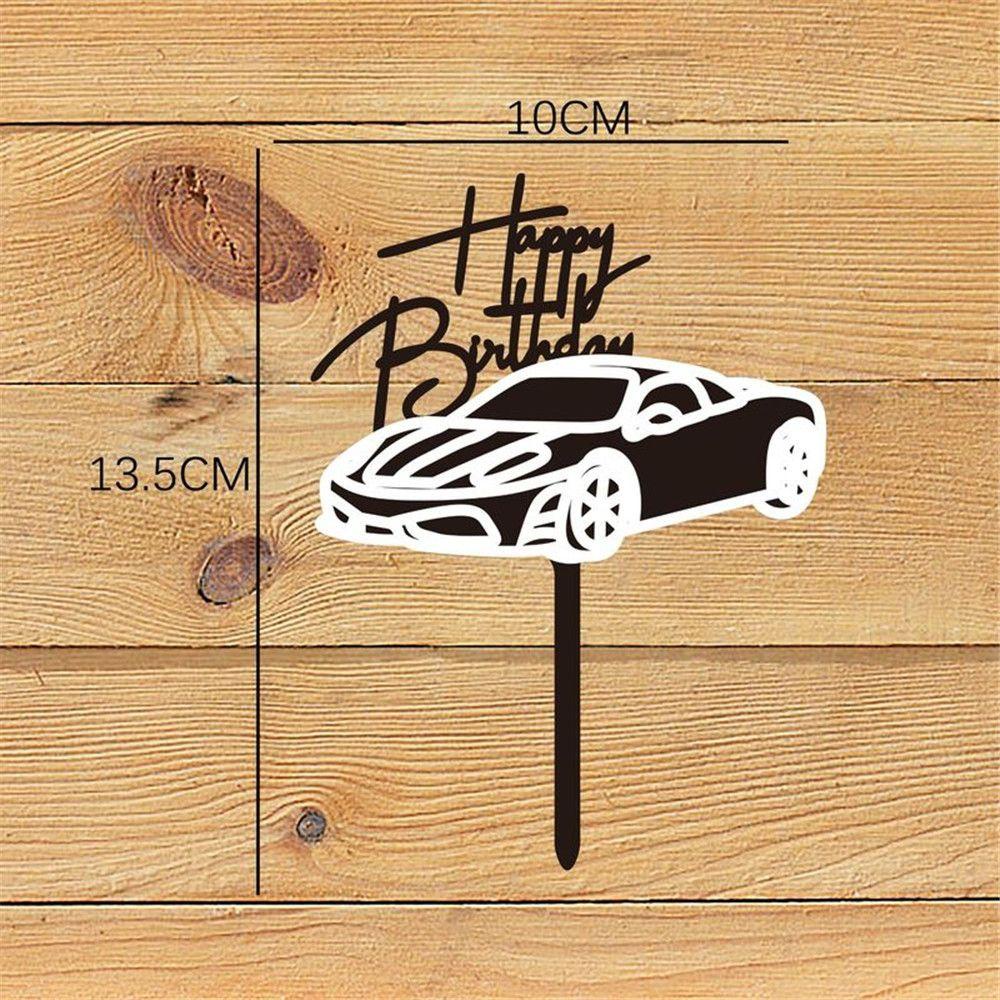Que Cắm Trang Trí Bánh Kem Chữ Happy Birthday