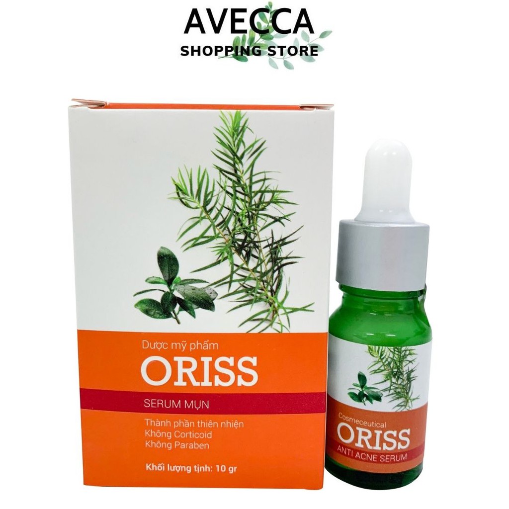 Serum Ngừa Mụn Dưỡng Trắng Da Oriss Cao Cấp (10gr)