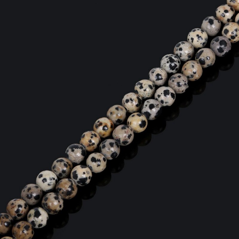 Chuỗi hạt đá tự nhiên 4-10mm làm trang sức thủ công