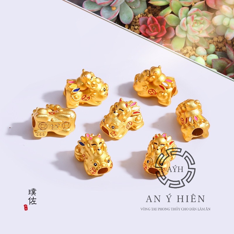 Charm Tỳ hưu cõng hồ ly #C483 ( An Ý Hiên)