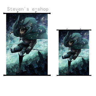 Tranh Treo Tường Trang Trí Hình Anime Attack On Titan 2019