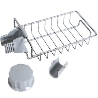Giá đựng lưới rửa bát, cọ xoong nồi, bàn chải, xà bông treo bồn rửa bát