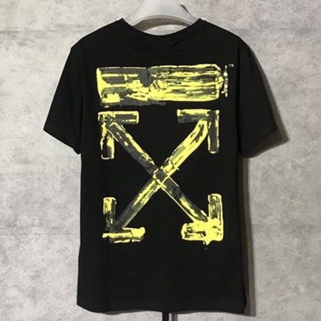 Áo tay lỡ hot off white