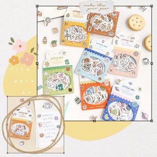 GÓI HÌNH DÁN 45 STICKER LITTLE JOY  - Tiệm Ngựa Gỗ