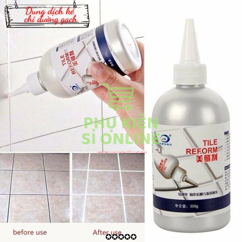 Chai sơn kẻ chỉ gạch nền nhà/Dung dịch keo chà ron sứ đa năng công nghệ vượt trội Store4girls