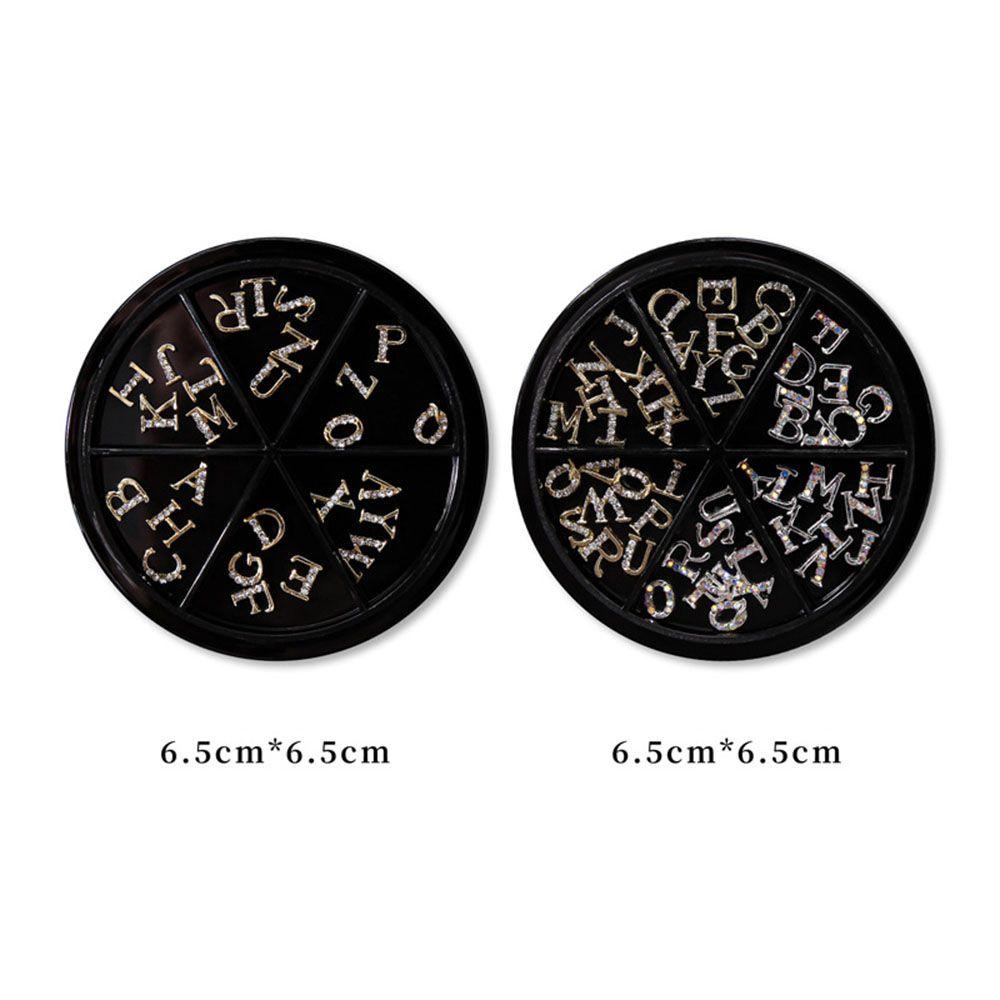Set 26 Chữ Cái Trang Trí Móng Tay Nghệ Thuật Đẹp Mắt|Phụ Kiện Trang Trí Móng Tay DIY Hình Chữ Cái A-Z Sang Trọng