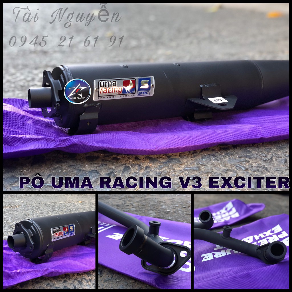 PÔ UMA RACING CHO EXCITER 2010 - EX2011 - EXCITER150 V3 - V4 VÀ HONDA WINNER/SONIC