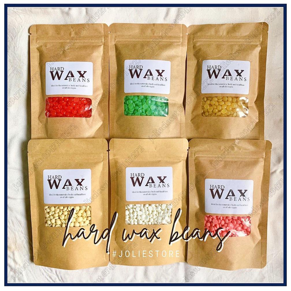 Combo triệt lông nồi nấu sáp wax pro 100, 100gr sáp wax Nóng Beans và Mỡ trăn Nstore tặng kèm que wax lông