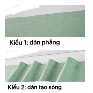 Rèm cửa sổ 1 lớp vải dày 1m2x1m5 dán keo, màn che dán keo không cần thanh treo, vải cực dày ( Nhiều mẫu, nhiều size)