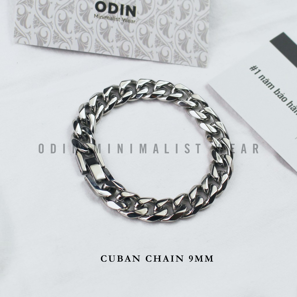 [Mã SKAMSALE07 giảm 10% đơn từ 150K] Vòng tay Chain Titan - 10mm