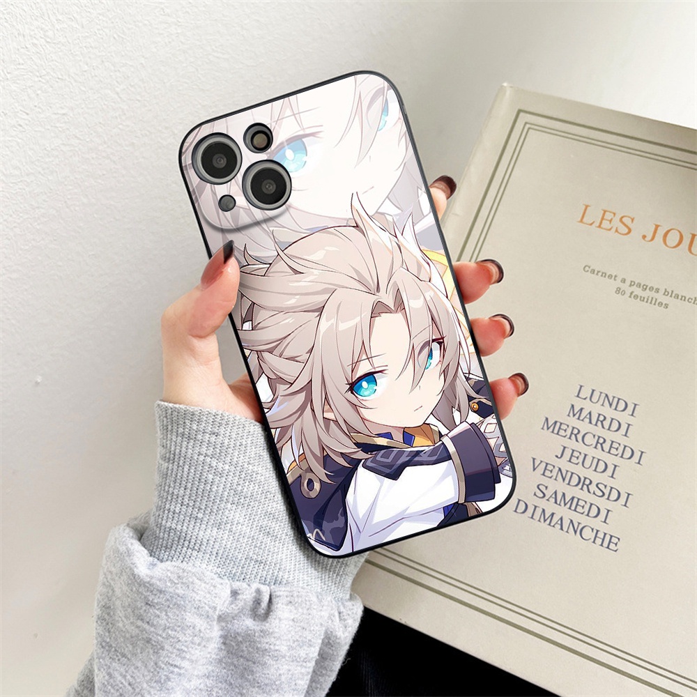 Ốp Điện Thoại Mềm Chống Rơi Chống Sốc Bảo Vệ Camera Cho iPhone 11 13 pro max 12 pro max 12Mini genshin