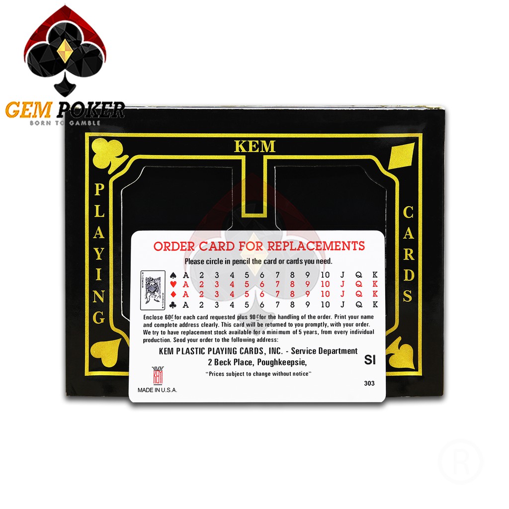 ⚜️ BÀI TÂY NHỰA KEM PAISLEY - MADE IN USA ⚜️