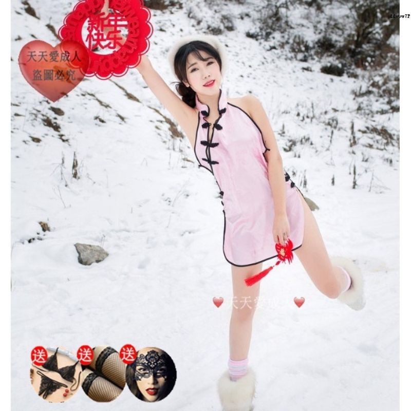 đồ hóa trang cổ trang sườn xám cô gái trung hoa đan dây tùy chỉnh gợi cảm