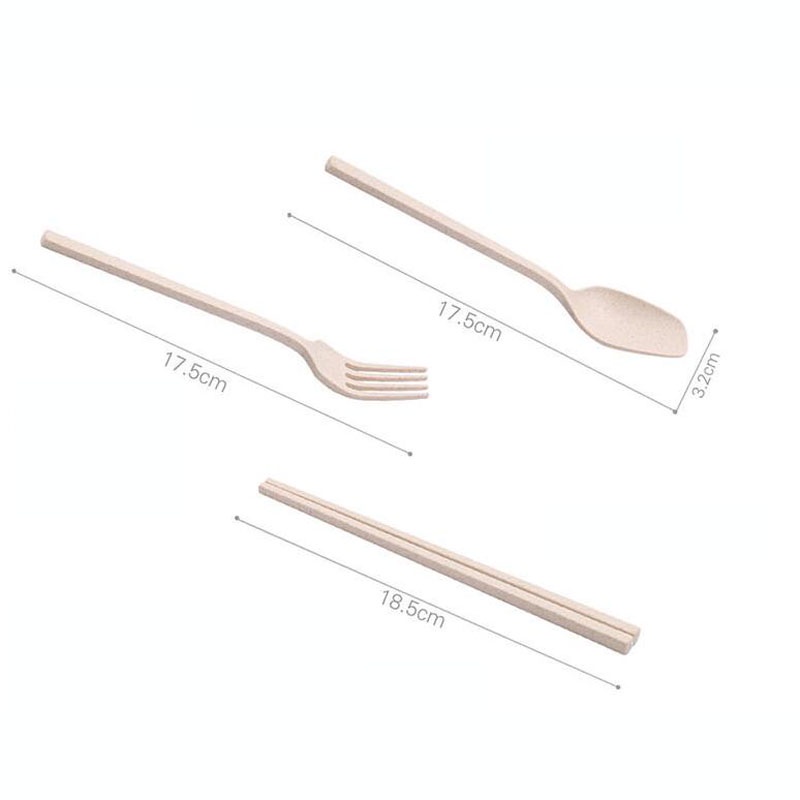 Bộ 4 Dụng Cụ Ăn Uống Kiểu Hoạt Hình Dễ Thương Cho Bé