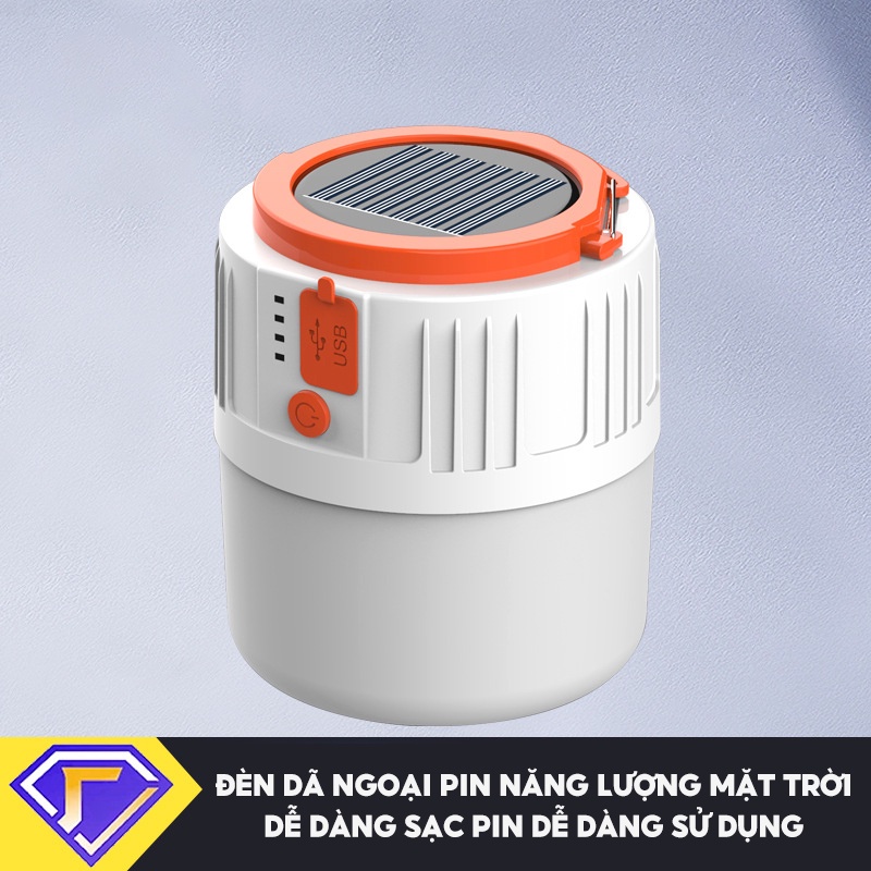 Đèn Treo Dã Ngoại Tích Điện Tặng Kèm Remote Điều Khiển Từ Xa 24led Pin Siêu Trâu Có Quai Xách Quai Treo Tiện Lợi DZ-096